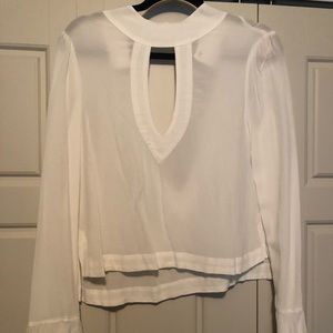 Free People cropped blouse